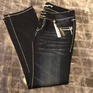 Wallflower blinged out jeans